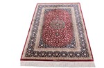4x3 silk qum persian rug