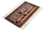 biblical last supper ozipek hereke silk carpet