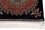 square cinar hereke silk carpet