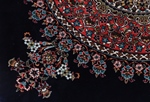 square cinar hereke silk carpet