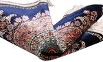 square cinar hereke silk carpet
