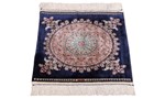 square cinar hereke silk carpet