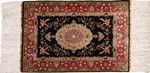 turkish hereke signed ozipek silk carpet