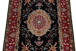 turkish hereke signed ozipek silk carpet