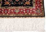 turkish hereke signed ozipek silk carpet