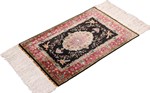 turkish hereke signed ozipek silk carpet