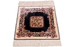 square turkish hereke silk carpet 900 kpsi