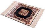 square turkish hereke silk carpet 900 kpsi