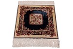 square turkish hereke silk carpet 900 kpsi