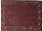 fine bidjar persian rug with silk