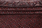 fine bidjar persian rug with silk