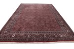 fine bidjar persian rug with silk
