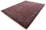 fine bidjar persian rug with silk