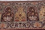 silk metal turkish hereke carpet