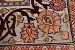 silk metal turkish hereke carpet