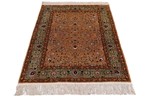 metal silk turkish hereke carpet