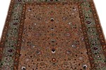 metal silk turkish hereke carpet