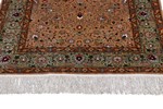metal silk turkish hereke carpet