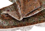 metal silk turkish hereke carpet