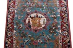 pictorial ozipek hereke silk carpet