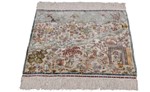 pictorial turkish hereke silk carpet 800 kpsi