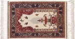 26knots 4250kpsi hereke silk turkish rug