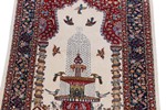 26knots 4250kpsi hereke silk turkish rug