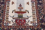 26knots 4250kpsi hereke silk turkish rug