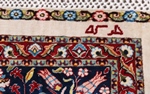 26knots 4250kpsi hereke silk turkish rug