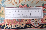 old pictorial hereke ozipek silk turkish carpet