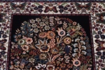 rare signed kouchouk aghi silk hereke carpet