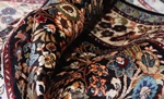 rare signed kouchouk aghi silk hereke carpet
