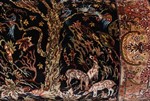 khan khali 2500 kpsi hereke silk carpet