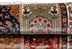 mehrad design ozipek hereke silk carpet