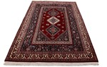nomadic tribal qashqai persian rug