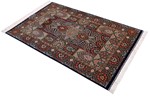 finest signed silk qum persian carpet