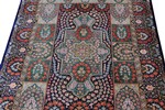 finest signed silk qum persian carpet
