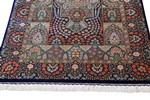 finest signed silk qum persian carpet