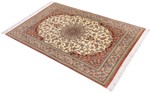 5ftx3ft genuine persian silk qum carpet