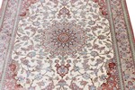 5ftx3ft genuine persian silk qum carpet
