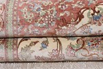 5ftx3ft genuine persian silk qum carpet