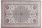 10x7 gonbad silk nain persian rug