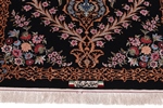 5x3 signed silk isfahan rug