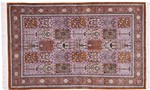 5x3 silk handmade qum persian rug