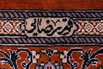 5x3 silk handmade qum persian rug