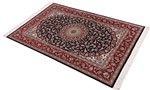 signed silk qom carpet 600kpsi
