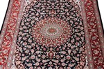 signed silk qom carpet 600kpsi
