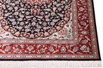 signed silk qom carpet 600kpsi