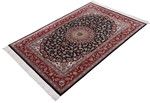 signed silk qom carpet 600kpsi