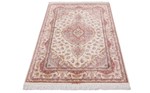 5ft 3ft silk handmade qum persian rug